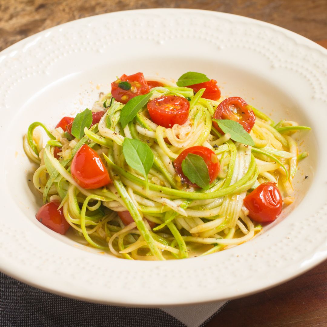 Zitronen Spaghetti-Zoodles