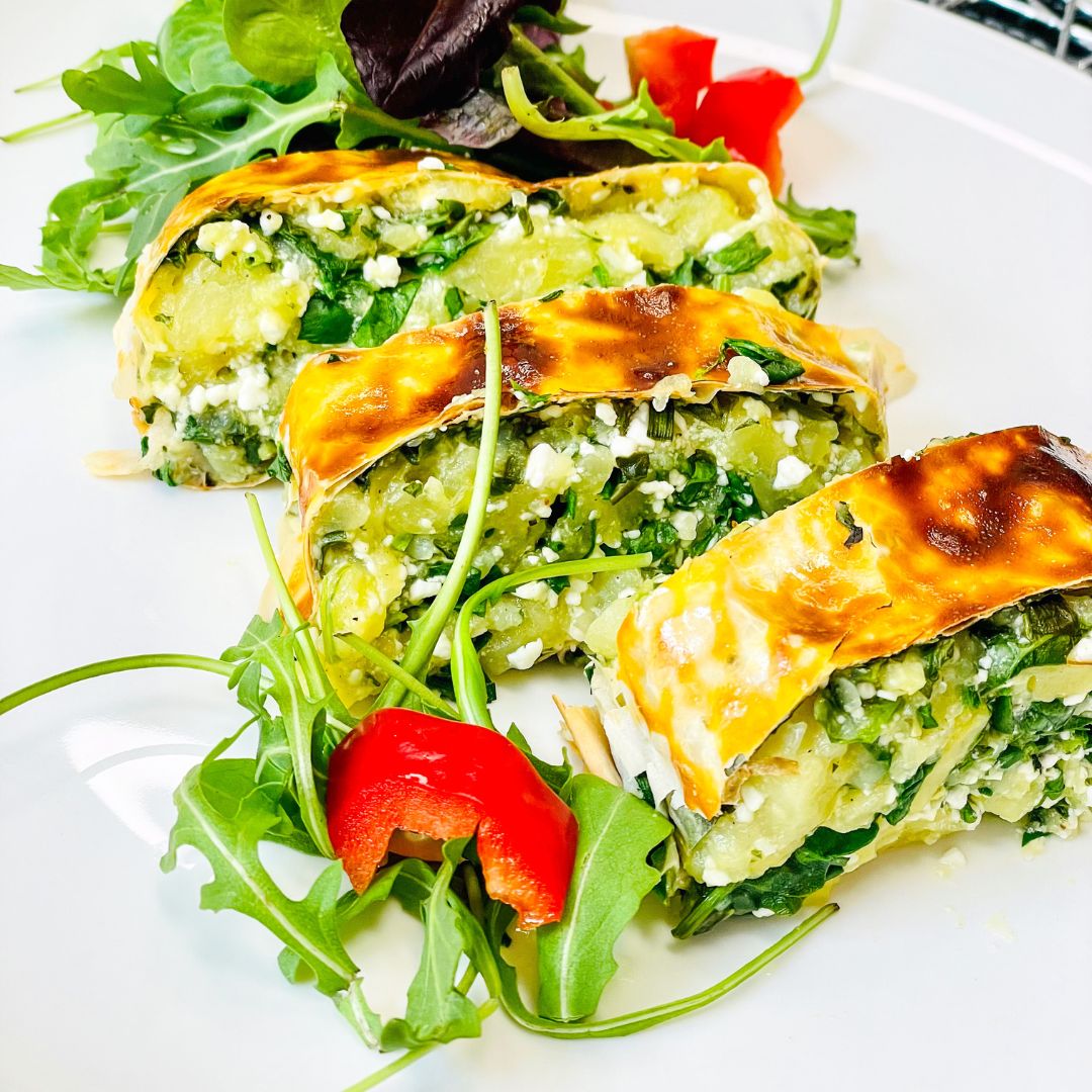 Rezept Spinatstrudel