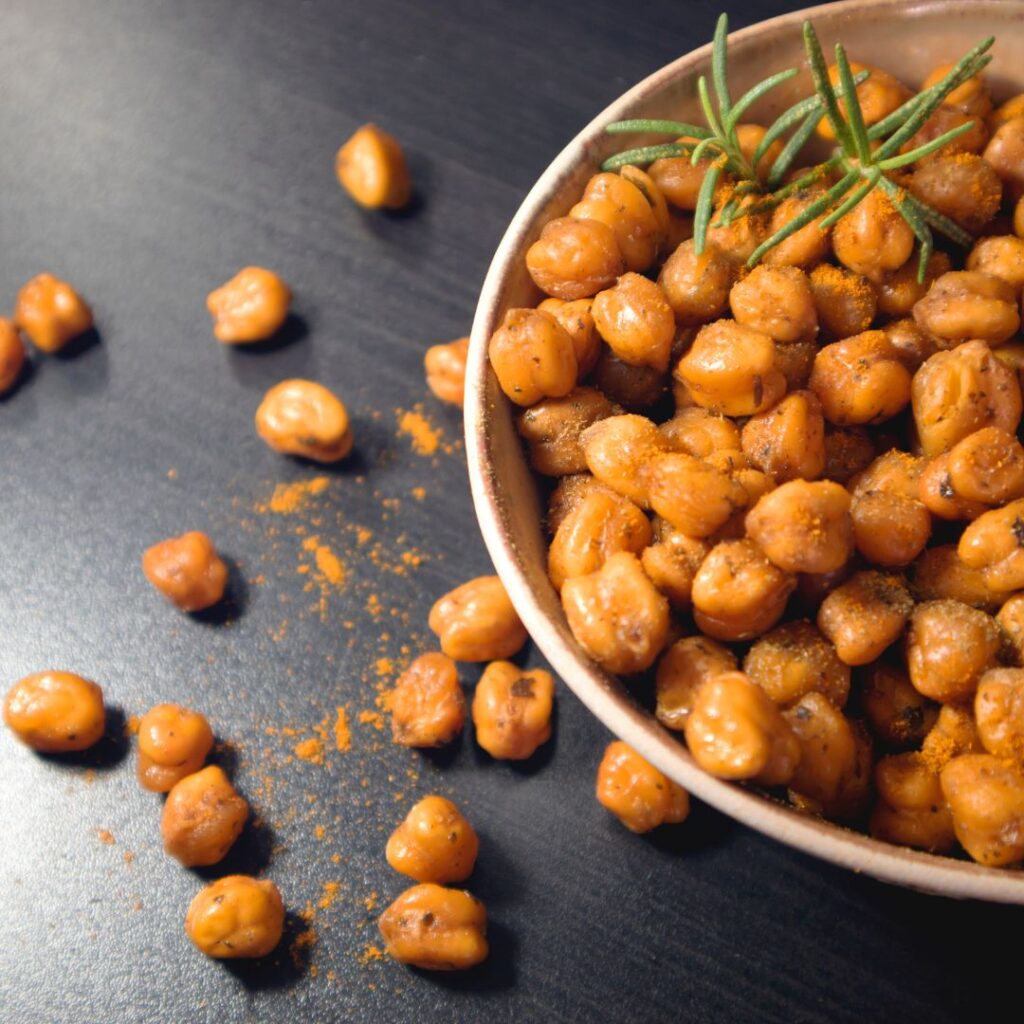 Crunchy Kichererbsen aus dem Ofen